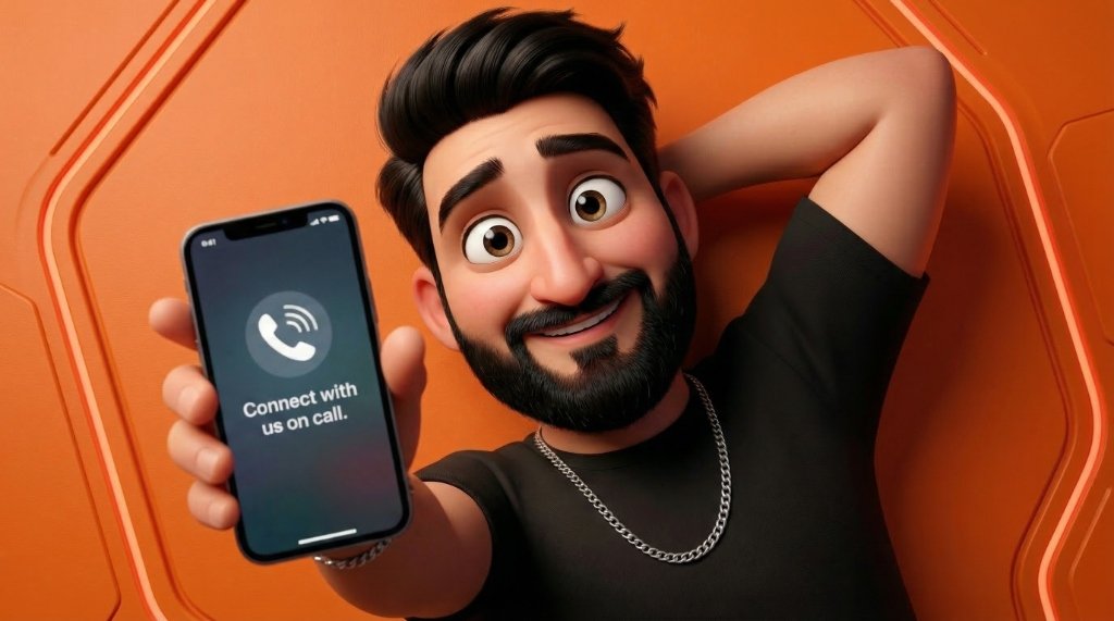 Connect with us on call